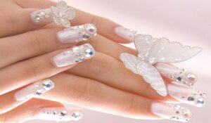bridal nail designs