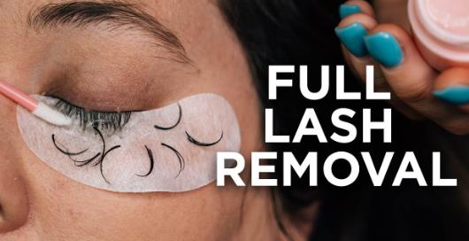How to Safely Remove Eyelash Extensions